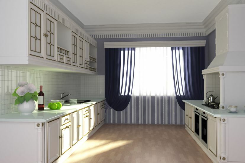 Desain dapur besar: cara menggambar busana yang menarik interior dapur 3 3