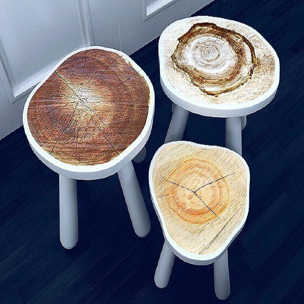 To make these stools from the old frames and wood Spili, and the instruction is not required