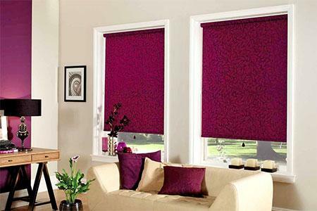 Beautiful roller blinds perfectly complement almost any interior