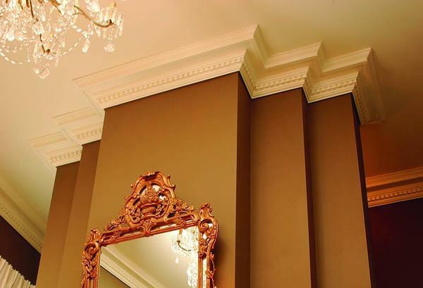Polyurethane molding can be installed in any room
