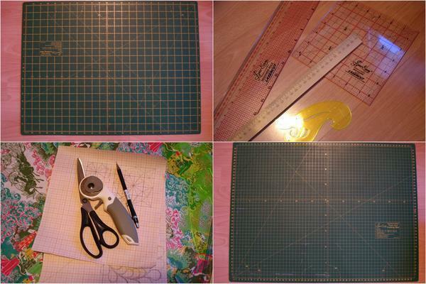 To create a baby quilt, you will need a number of simple tools, patterns and fabric, preferably from natural materials
