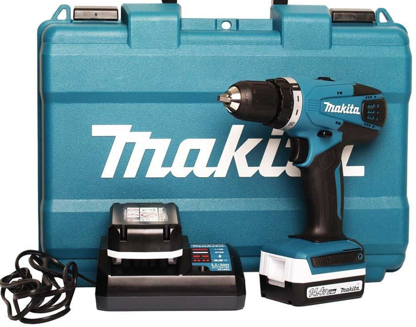 The advantage of the Makita DF347DWE model is a lithium-ion battery capable of charging in 30 minutes.