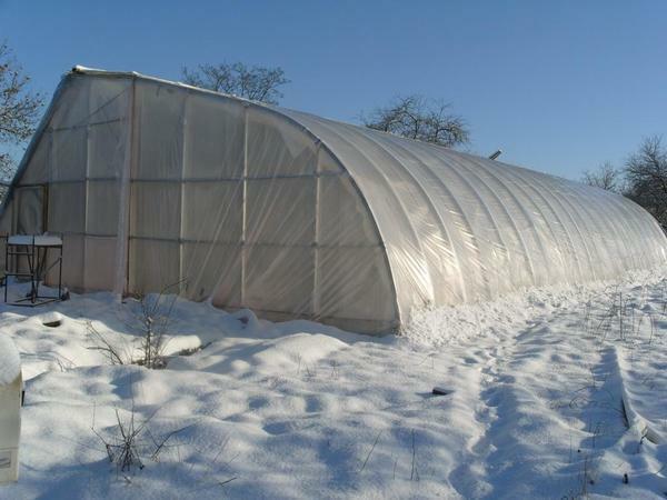 Heating in the winter greenhouse can be of several types