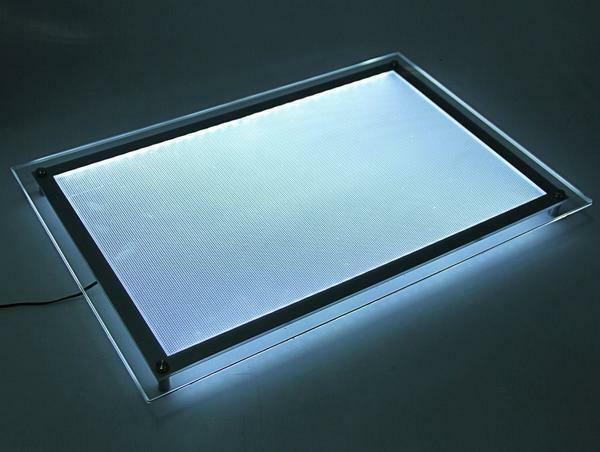 LED panels are made of quality materials, so they do not need additional care or regular lamp replacement