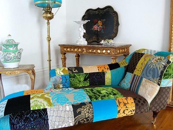 Patchwork will make interesting the design of furniture