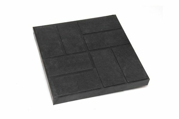 The product is a standard size and shape: a square with sides of 330 mm