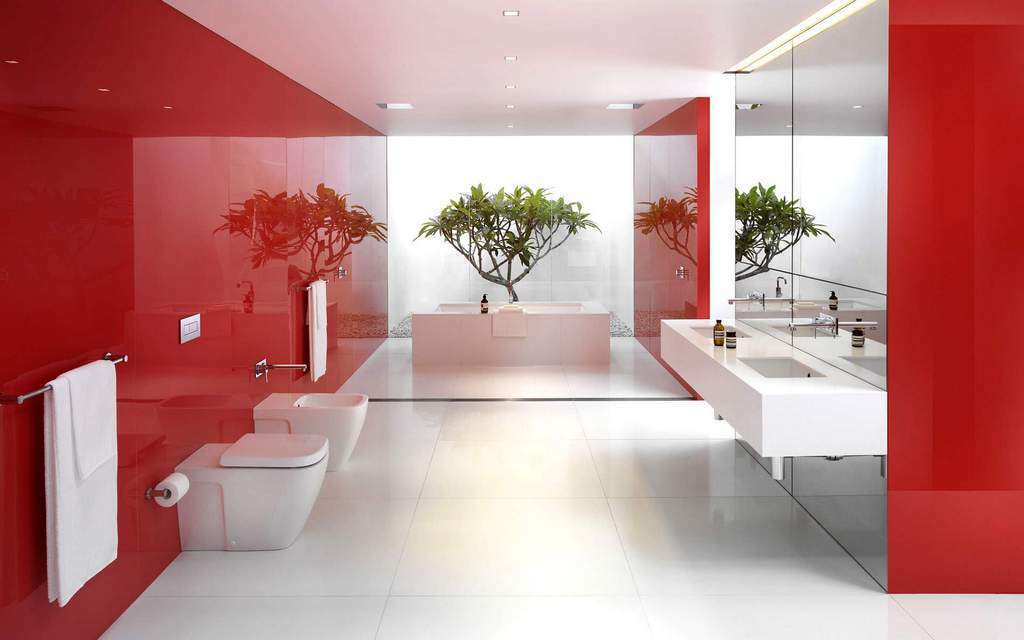 Bathroom in the spirit of modernity