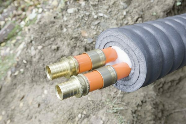Používáte-li příslušný izolace potrubí lze pokládat i na povrchu!