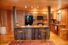 Armários de cozinha de madeira rústica armários de cozinha de madeira projeto da cozinha de 20 fotos e ideias cozinha rústica de madeira 1600 x 1061