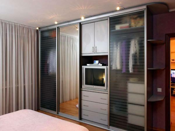 Multifunctional cabinet-compartment must be selected so that it harmoniously complements the design of the room