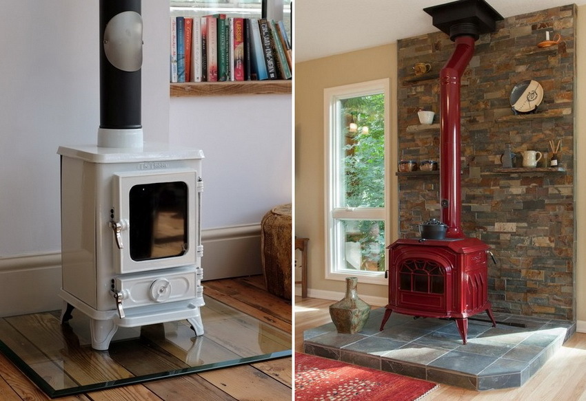 For painting of metal furnaces and fireplaces need to choose a paint with high heat resistance