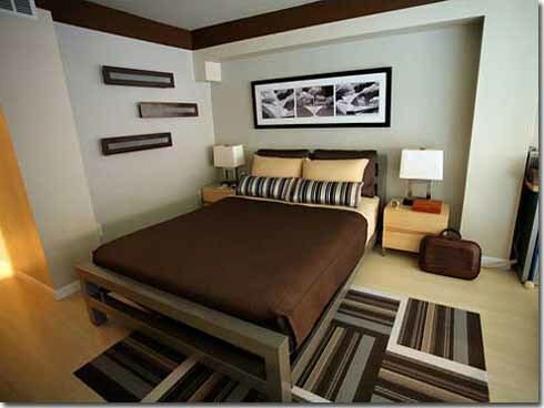 Design a bedroom 15 sq m