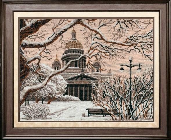 Interesting pictures with urban landscapes, made in the technique of embroidering with a cross, will become a real decoration of the interior of a dwelling