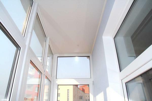 Panels from PVC are very durable, they can be installed even in open-type balconies