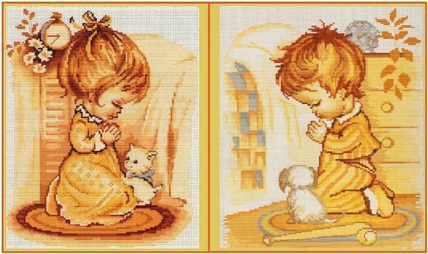 Children can easily be taught to embroider, the main thing is that they show interest