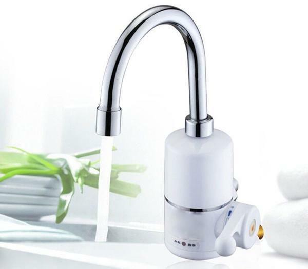 The advantage of a modern water-heating tap is that it is comfortable and attractive