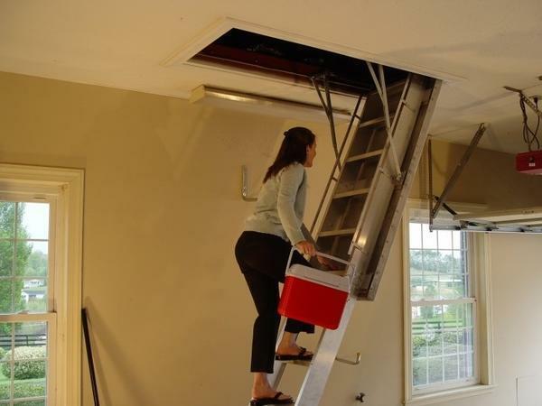 Loft hatches with a sliding ladder have a lot of advantages and some disadvantages