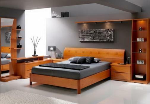 Lai skaists un elegants dizains, tas ir nepieciešams, lai izvēlēties moduļu mēbeles guļamistabām