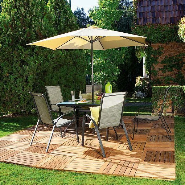 Si se utiliza para crear una tabla de patio, asegúrese de que usted necesita para protegerlos de la suciedad y la humedad precipitación