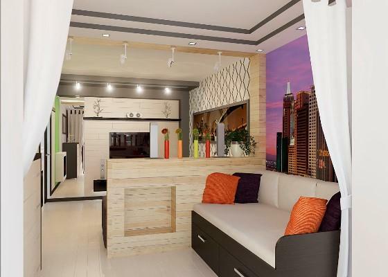 Kamar tidur zonasi akan membantu tidak hanya untuk merencanakan interior, tetapi juga membuat ruangan fungsional