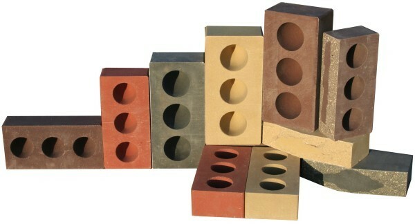 Many variants of bricks, each will select the optimum solution for your site