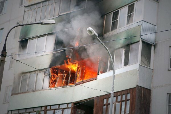 Şebeke aşırı yükleme sonucunda girdiğiniz apartmanda bir yangın olabilir