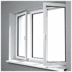 Set PVC-Fenster