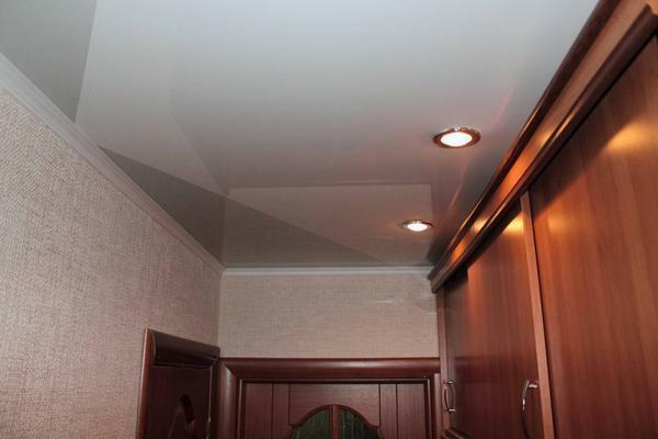 If the hallway is a cabinet, then an excellent option is the location of lamps next to it