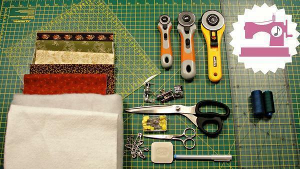 To work in patchwork style, you need quality materials and tools