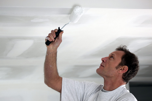 Whitewashing - the most economical and environmentally friendly way of cosmetic repair of the ceiling