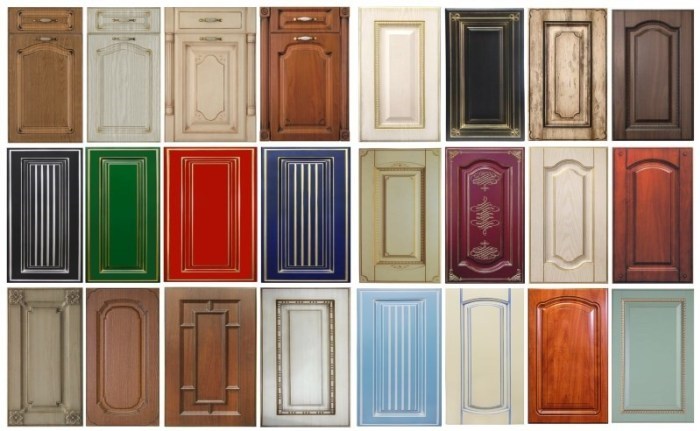 Cabinet doors from MDF