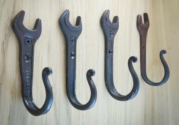 Hooks for keys - a choice of adherents of minimalist style