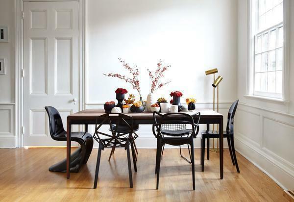 Tische und Stühle Design-Lösungen werden Ihr Zimmer sehr originell machen