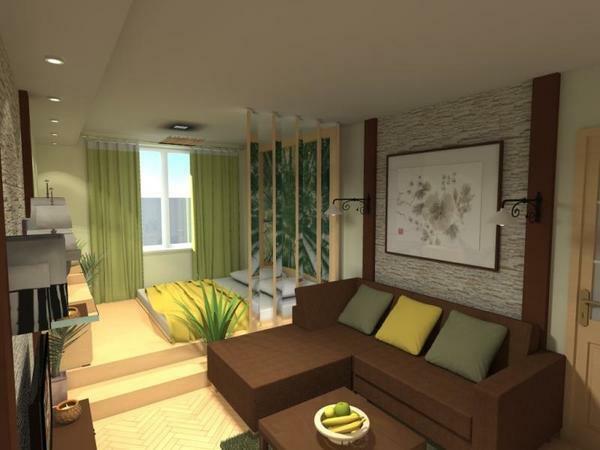 Ha a lakás egy szoba, biztos, hogy vizuálisan bővíteni a teret