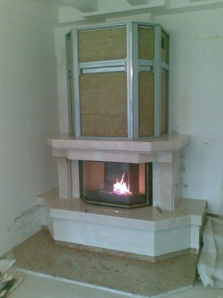 Basalt wool may be safely used for the insulation of fireplaces and other inflammable objects