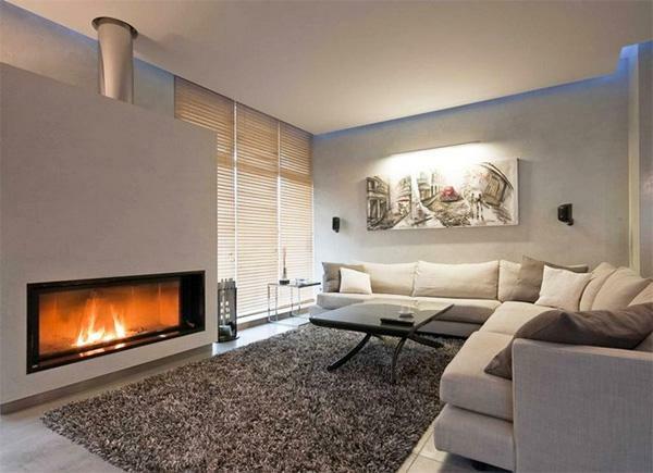 Style minimalism - this is an excellent solution for decorating a modern living room of small size