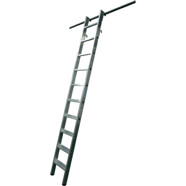 Many people prefer to choose a universal metal ladder, because it is practical and reliable