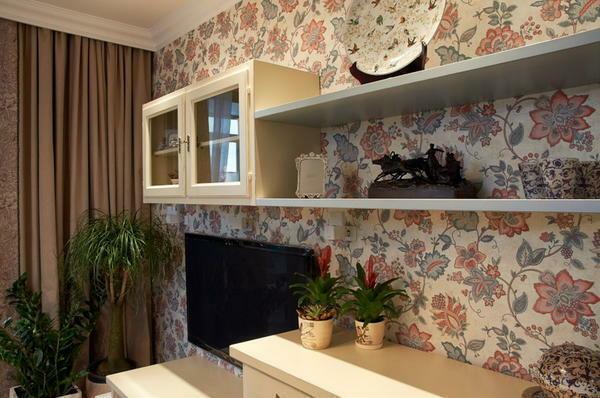 Silk liquid wallpaper is a fairly new material for blocking walls, but already has a good popularity in the market