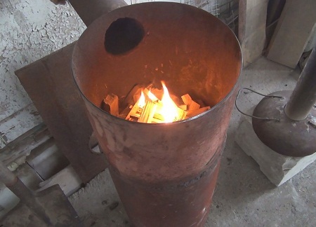 No special skills needed to make a Bubafon furnace 