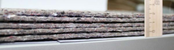 Tjocklek linne substrat ofta är 4-5 mm