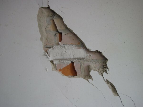 Such cracks and delamination require serious repairs, and perhaps - and re-plastering