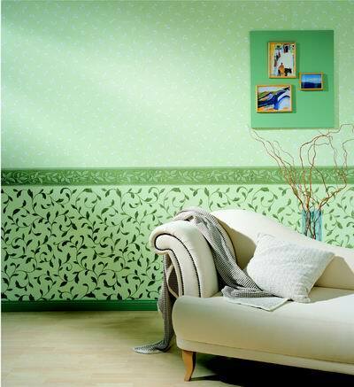 how to hang wallpaper on concrete walls
