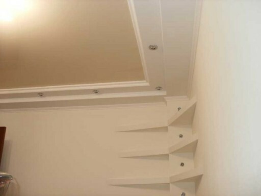 Shelves made of plasterboard with their hands: the installation of video instruction, particularly angular, rounded shelves, price, photo
