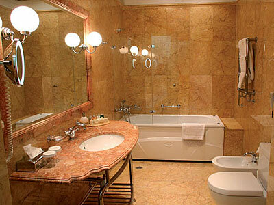 Il design della sala bagno