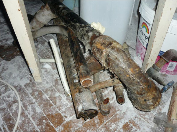 Old pipes should be replaced