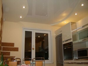 Repair of the ceiling in the kitchen