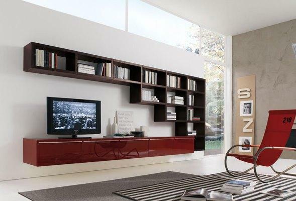 Lijepo nadopuniti unutrašnjost dnevnoj sobi, možete koristiti elegantan i izvorne slajdova
