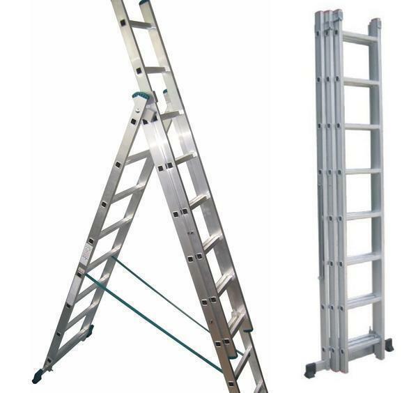 The Alumet 5310 ladder is perfect for various construction works, for example, erection of the cornice