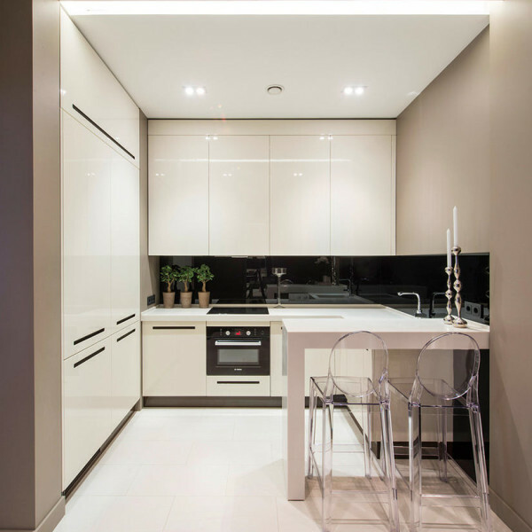 stiilis minimalism köök