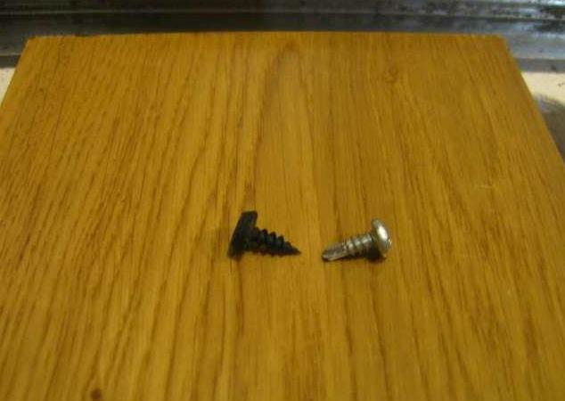 Types of self-tapping screws for metal